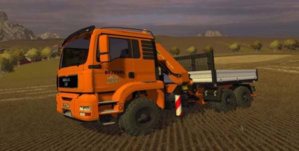 MAN Dezeure Edition with Crane
