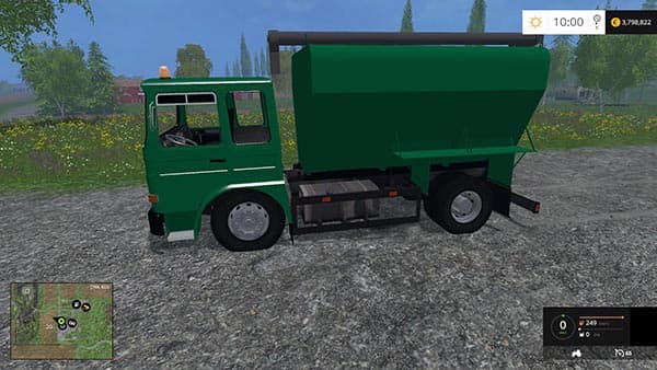 MAN F8 with LADEWAGEN 2