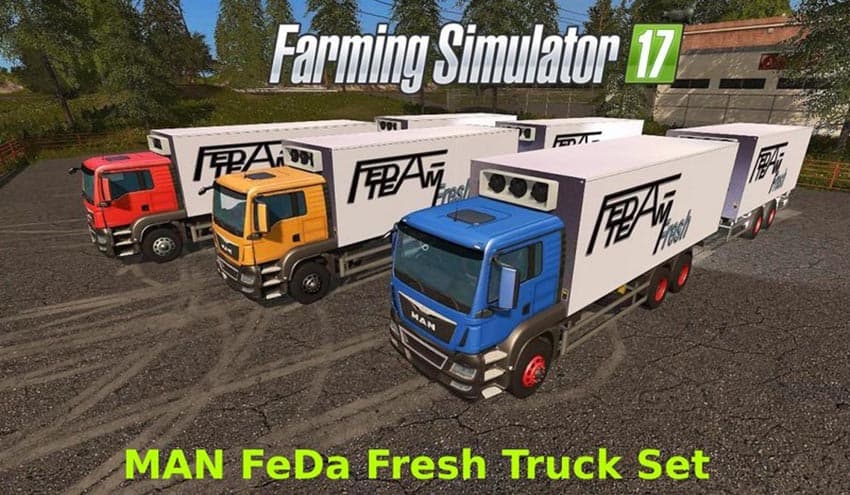 MAN FeDa Fresh Truck Pack [MP] 3