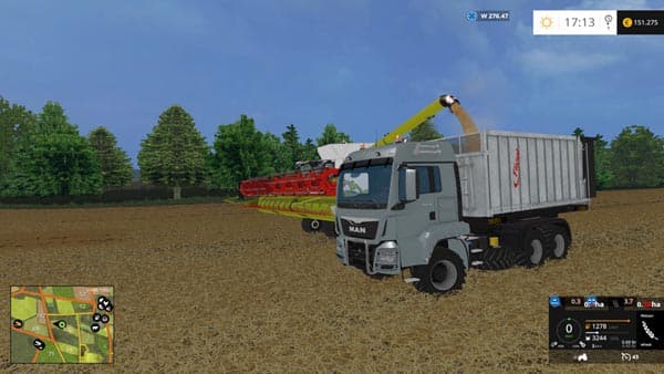 MAN Fliegl spreader [MP] 2