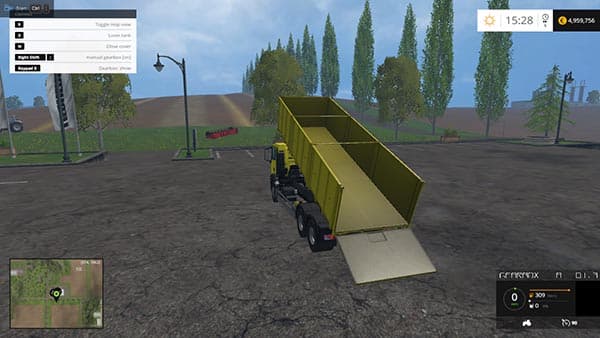 MAN Grain Gearbox and Trailer 2