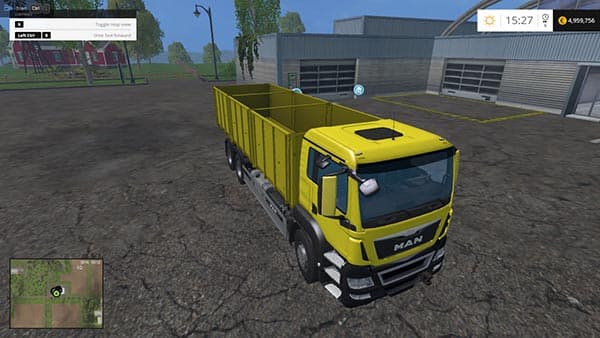 MAN Grain Gearbox and Trailer 3