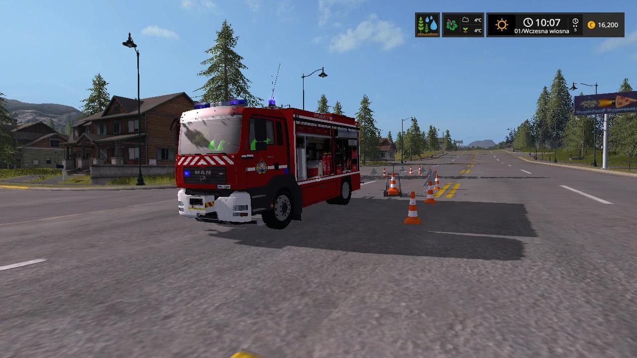 MAN PANSTWOWA STRAZ POZARNA