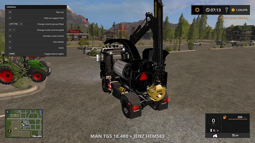 MAN TGS 18.480 + Jenz Hem 583 2