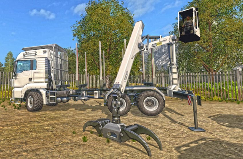 MAN TGS 33.480 FORESTRY TRUCK &amp; TRAILER [MP]