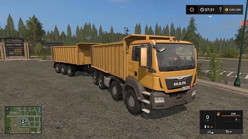 MAN TGS 41.440 + Trailer 3