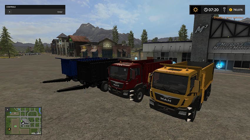 MAN TGS 41.440 Kipper Set [MP] 3