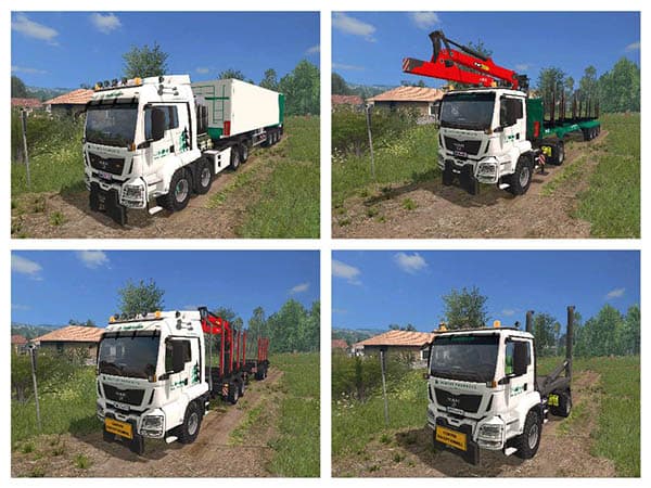 MAN TGS 41.480 Forest Pack 2