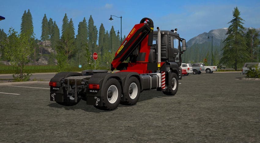 MAN TGS 6x4 crane [SP] 3