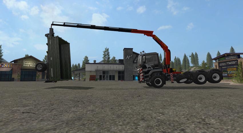 MAN TGS 6x4 crane [SP] 2