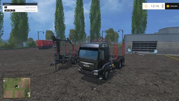 MAN TGS Kurzholz-Zug 4