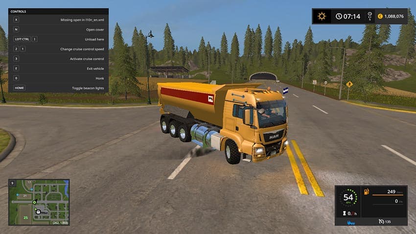 MAN TGS dumper