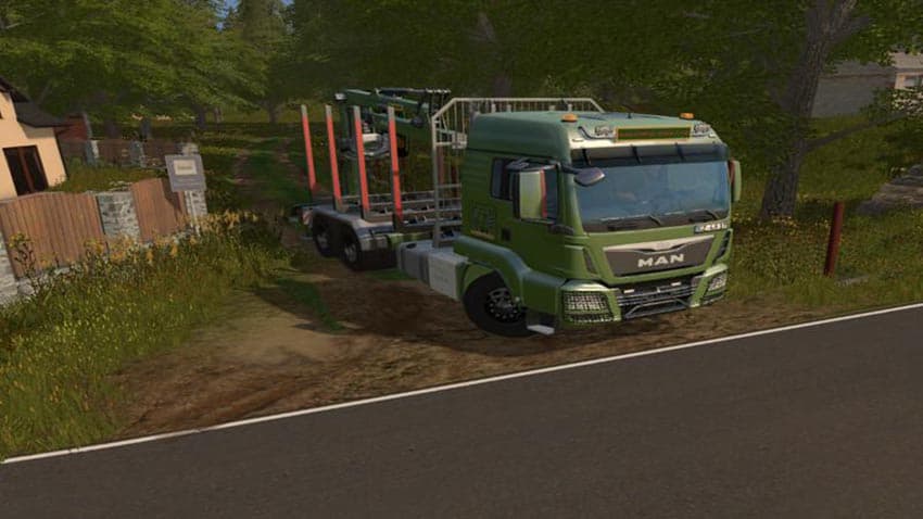 MAN TGS forestry