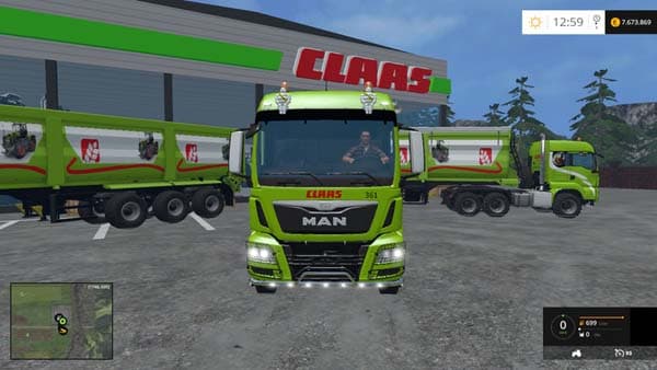 MAN TGS Claas Edition [SP]