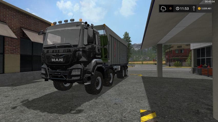 MAN TGS with Fliegl extension [MP] 3