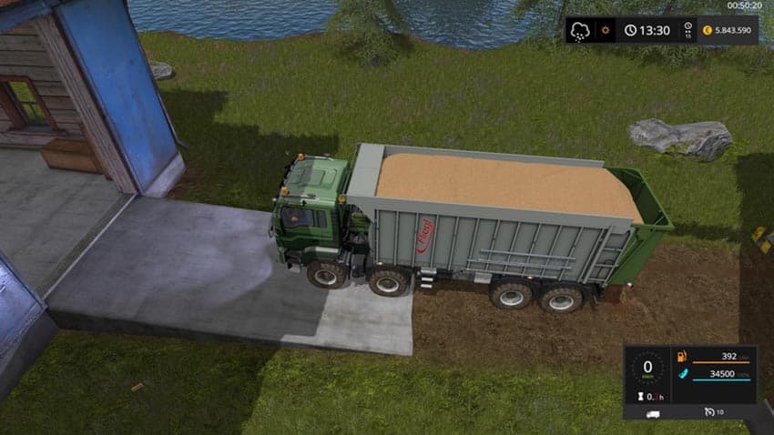 MAN TGS with Fliegl extension [MP] 2