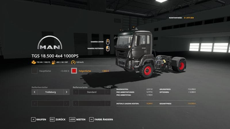 MAN TGS18500 - 1000hp 2