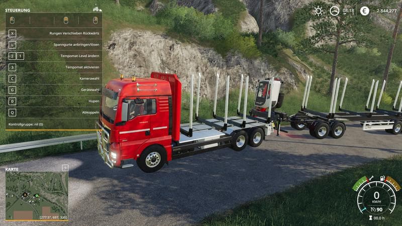 MAN TGX Holz LKW 2