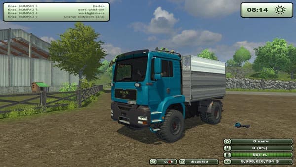 MAN Tipper agricultural