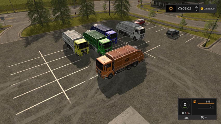 MAN garbage truck [MP] 3