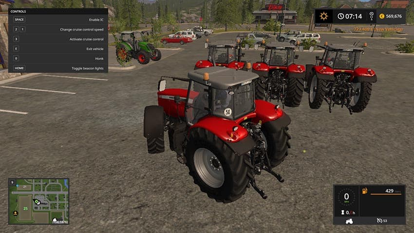 MASSEY FERGUSON 7400 2