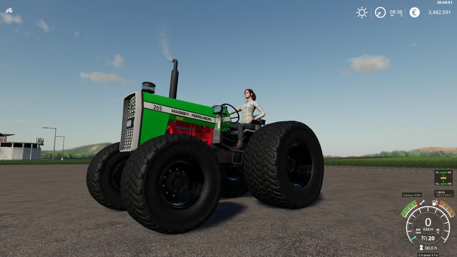 MASSEY FERGUSSON 265 3