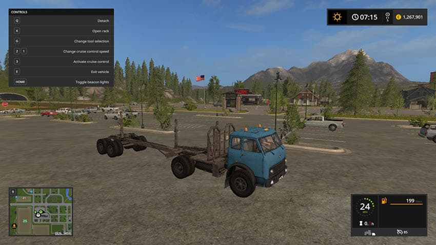 MAZ 504 Lesovoz