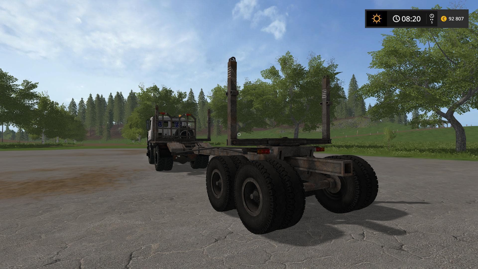 MAZ 504 TIMBER CARRIER 2