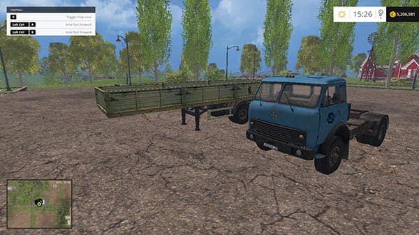 MAZ 509 AND TRAILER 9380 3