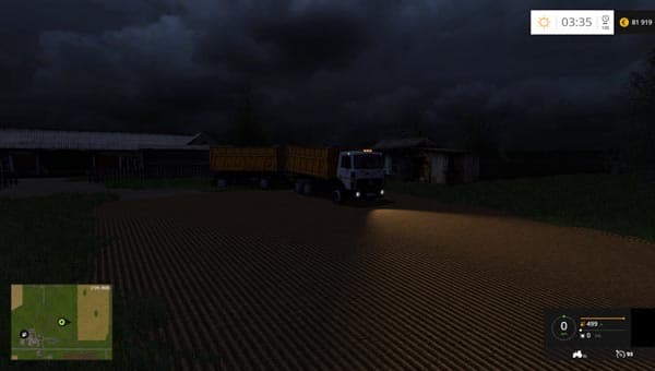 MAZ 5516 and Trailer 3