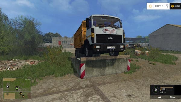 MAZ 5516 and Trailer 2