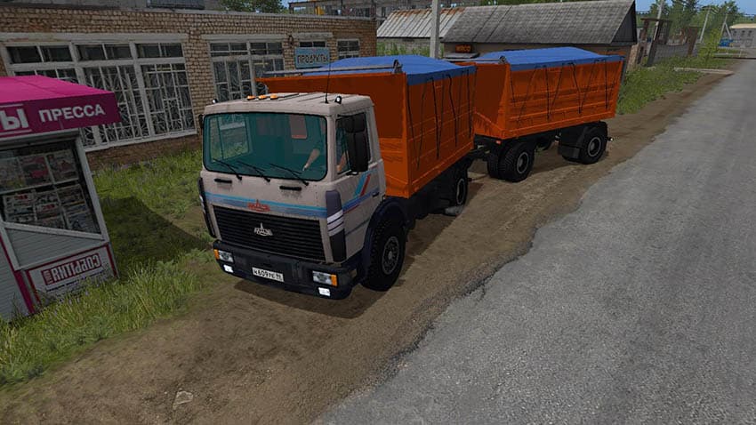 MAZ 5551 + Trailer 3