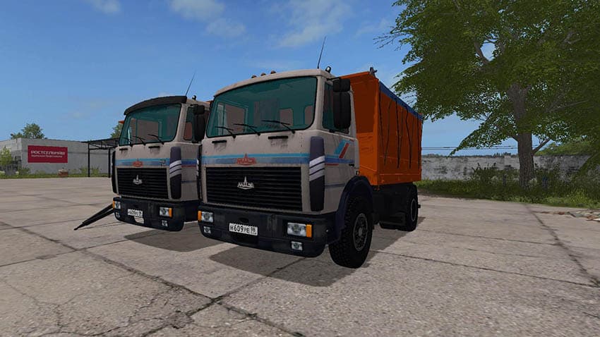 MAZ 5551 + Trailer