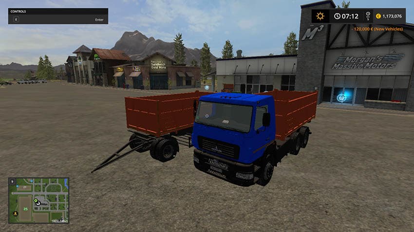 MAZ-6501 B9-470-021 and MAZ-856100-014 3