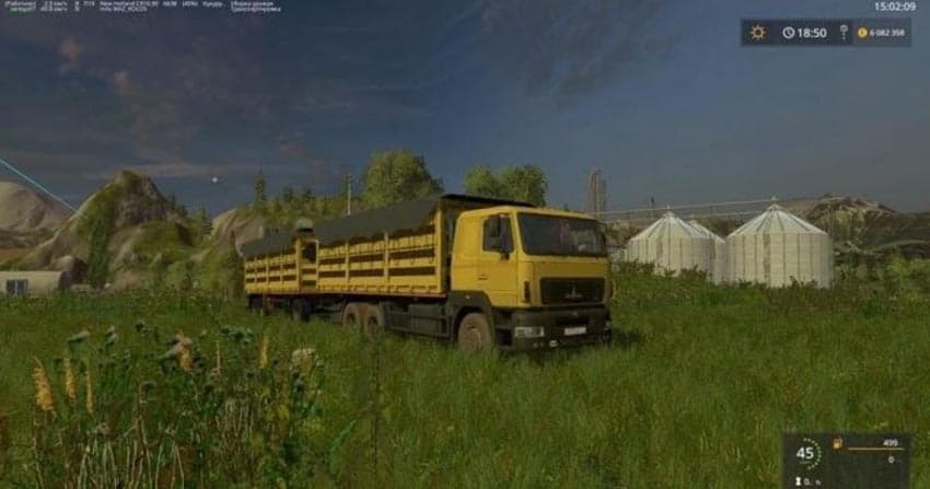 MAZ Kolos and Trailer [MP] 3
