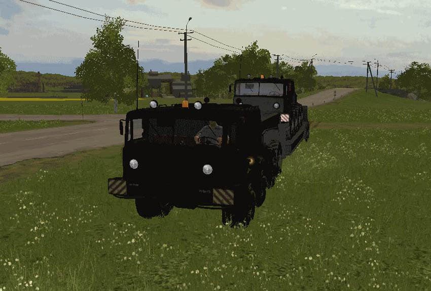MAZ URAGAN + Trailer 3