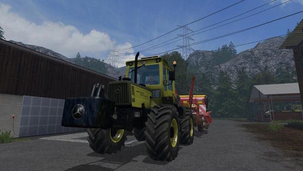MB Trac Unimog Weight [MP] 3