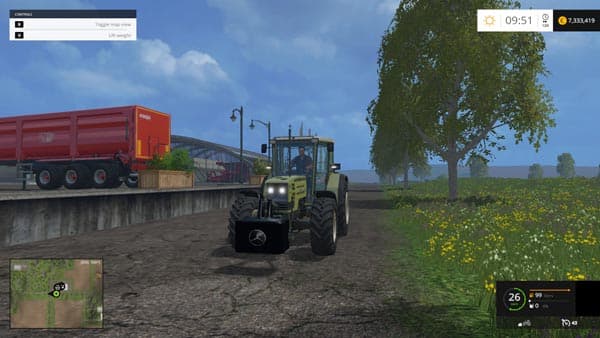 MB Trac Unimog Weight [MP]