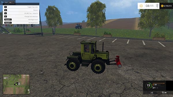 MB Trac weight [MP]