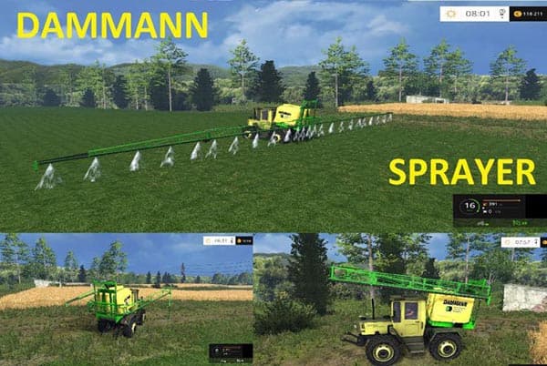 MB Track sprayer Dammann 2