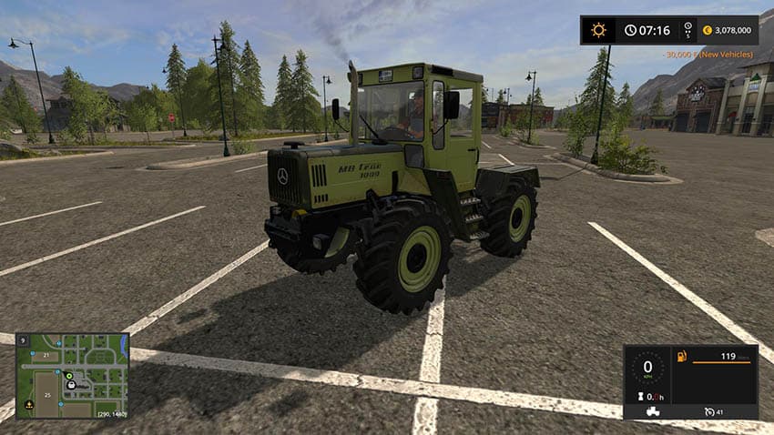 MB trac Mittel 3