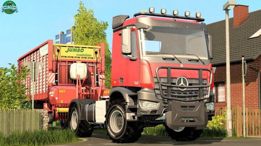 MERCEDES AROCS AGRAR 3