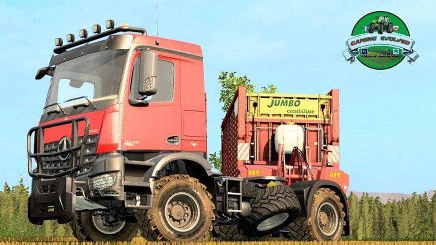 MERCEDES AROCS AGRAR 2