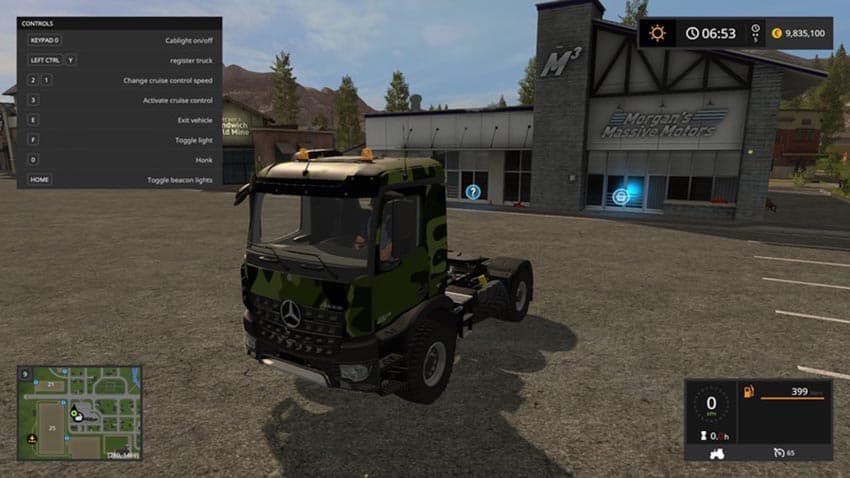 MERCEDES Arocs Agrar Camouflage [SP] 2