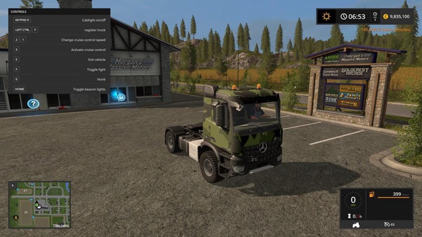 MERCEDES Arocs Agrar Camouflage [SP]