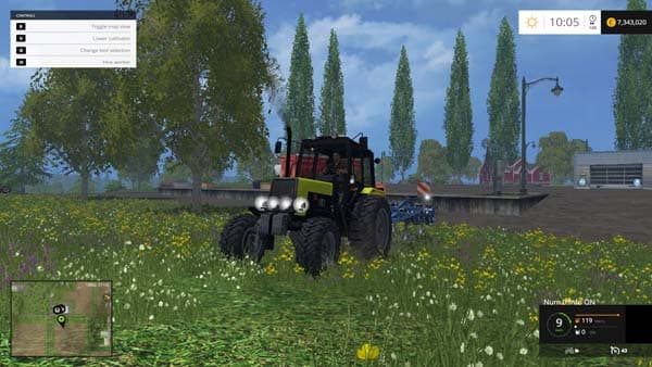 MTZ 1025 Yellow 2