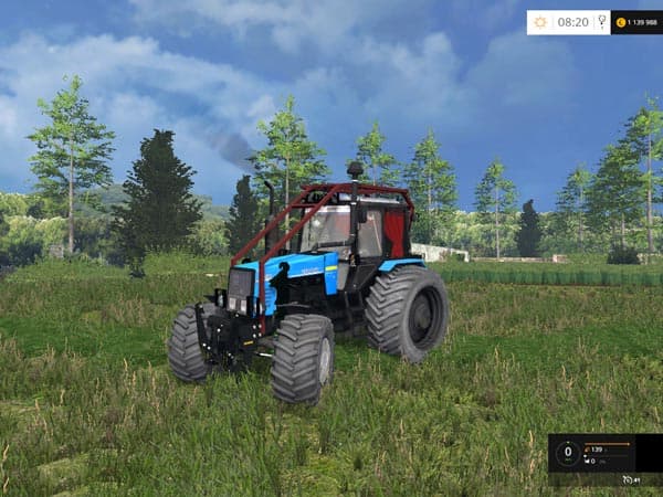 MTZ-1221 Belarus Forest 3