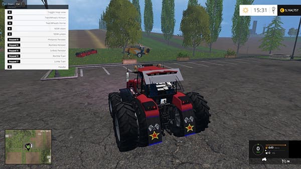 MTZ 3522 Belarus TwinWheels 2