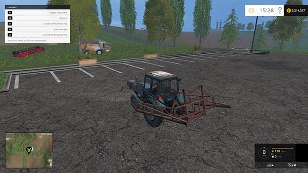 MTZ 80 Sprayer 2