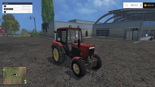MTZ 82 Black Tractor 3